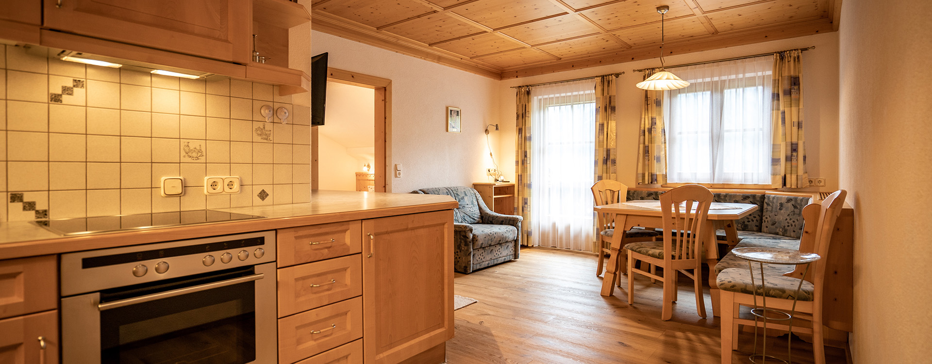 Wohnen in gut ausgestatteter Wohnküche